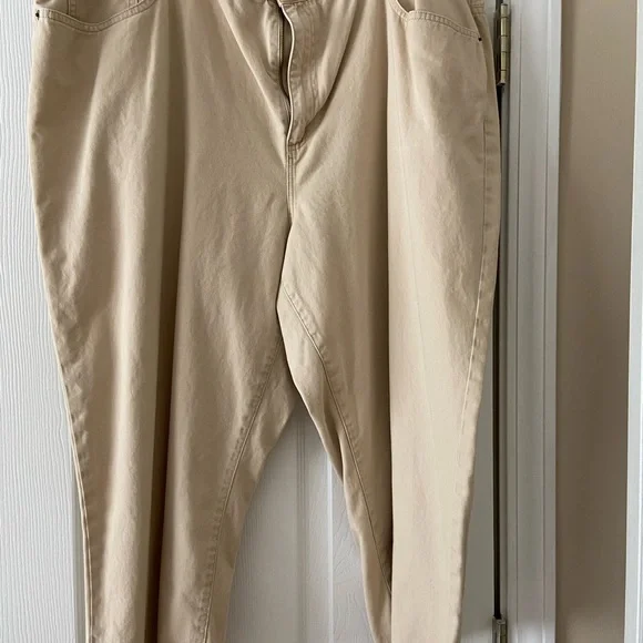 3 Pair of Ralph Lauren Women’s Capris Sz 20W Blue, Khaki, Olive - Picture 12 of 16